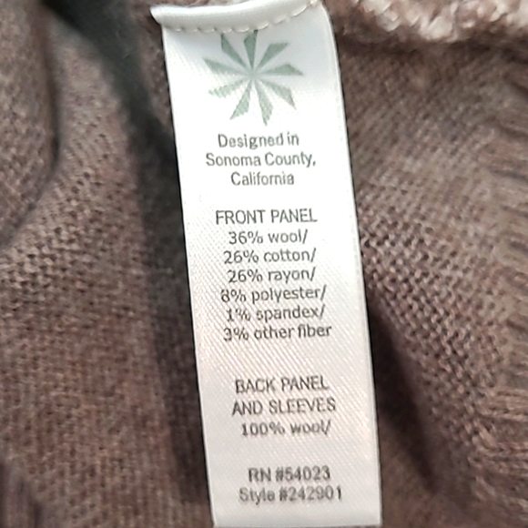 Athleta Frisco Pullover Wool Sweater W/ Thumb Holes Small - Picture 9 of 10